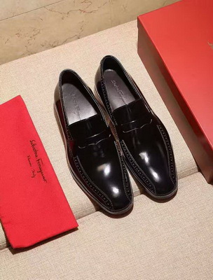 Salvatore Ferragamo Business Men Shoes--052